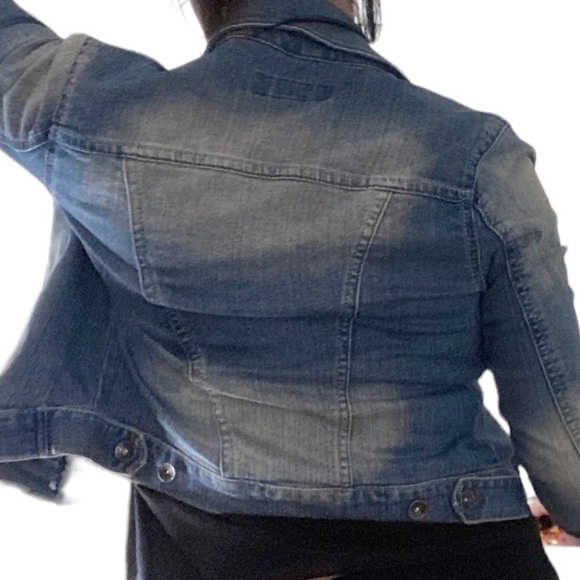 Paris Blues Denim Jean Jacket Women Size Small - Picture 7 of 11